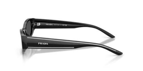 PRADA PR D22S - 16K08Z - 54 Okulary przeciwsłoneczne Czarny Prostokątny