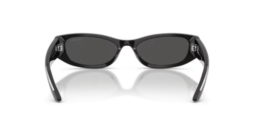 PRADA PR D22S - 16K08Z - 54 Okulary przeciwsłoneczne Czarny Prostokątny