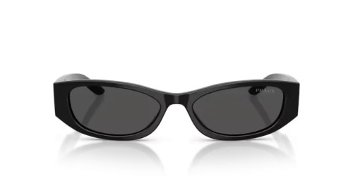 PRADA PR D22S - 16K08Z - 54 Okulary przeciwsłoneczne Czarny Prostokątny