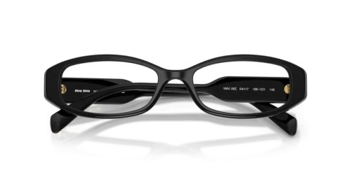 MIU MIU MU 06ZV - 16K1O1 - 54 Oprawki korekcyjne Czarny Prostokątny