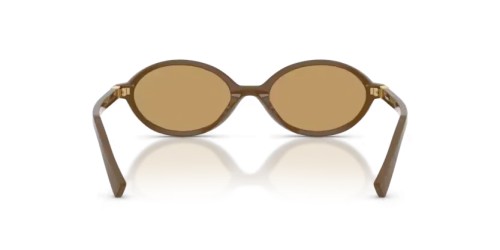 MIU MIU MU 04ZS - 29Q10Y - 50 Okulary przeciwsłoneczne Brązowy Owalny