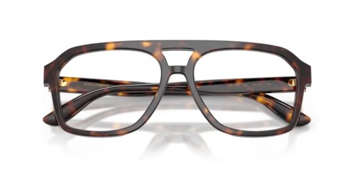 DOLCE & GABBANA DG3452 - 502 - 57 Oprawki korekcyjne Havanna Pilotki (aviator)