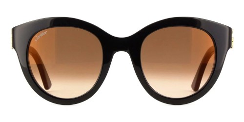 Cartier CT0436S - 002 - 50 Okulary przeciwsłoneczne Kocie oczy