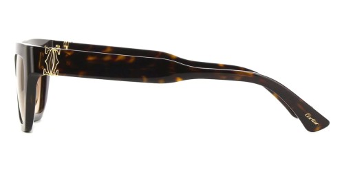 Cartier CT0437S - 002 - 53 Okulary przeciwsłoneczne Kocie oczy