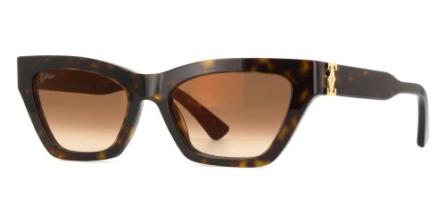 Cartier CT0437S - 002 - 53 Okulary przeciwsłoneczne Kocie oczy