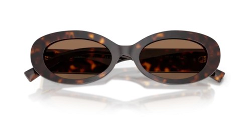 DOLCE & GABBANA DG4537 - 502/73 - 53 Okulary przeciwsłoneczne Havanna Owalny