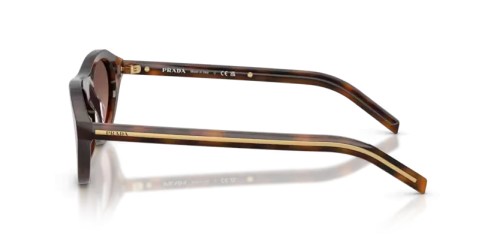 PRADA PR B15S - 20D11C - 51 Okulary przeciwsłoneczne Jałowcowy żółw Nieregularne
