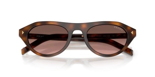 PRADA PR B15S - 20D11C - 51 Okulary przeciwsłoneczne Jałowcowy żółw Nieregularne