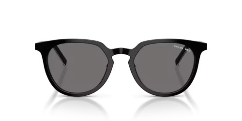 PRADA PR D15SD - 29O90T - 52 - Z SOCZEWKAMI POLARYZACYJNYMI Okulary przeciwsłoneczne Black / basalt horn Phantos