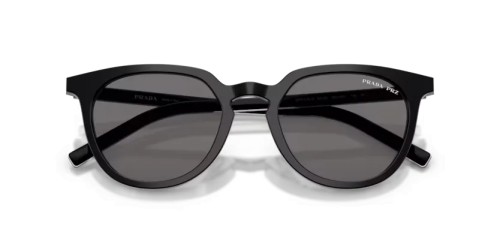 PRADA PR D15SD - 29O90T - 52 - Z SOCZEWKAMI POLARYZACYJNYMI Okulary przeciwsłoneczne Black / basalt horn Phantos