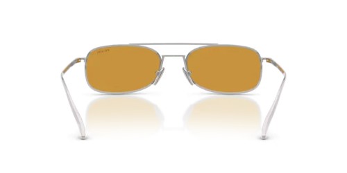 PRADA PR D59S - 1BC50P - 54 Okulary przeciwsłoneczne Srebrny Poduszka