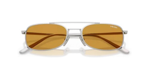 PRADA PR D59S - 1BC50P - 54 Okulary przeciwsłoneczne Srebrny Poduszka