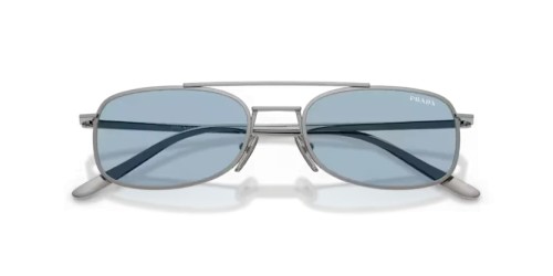 PRADA PR D59S - 5AV40Q - 54 Okulary przeciwsłoneczne Szary Poduszka