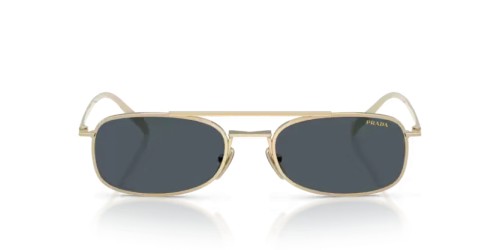 PRADA PR D59S - ZVN70B - 54 Okulary przeciwsłoneczne Jasne złoto Poduszka