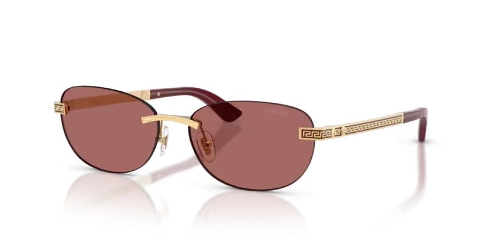 VERSACE VE2307 - 152369 - 56 Okulary przeciwsłoneczne Złoty versace Owalny