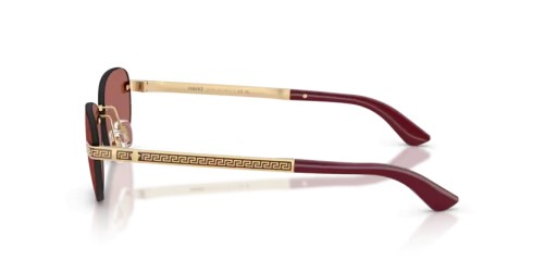 VERSACE VE2307 - 152369 - 56 Okulary przeciwsłoneczne Złoty versace Owalny