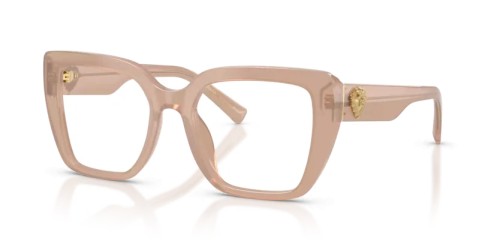 DOLCE & GABBANA DG3441 - 3042 - 53 Oprawki korekcyjne Opalowy brąz Kanciaste