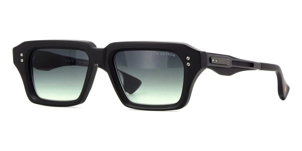 Dita DETRON DTS459-A - 02 - 52 Okulary przeciwsłoneczne Czarny Kanciaste