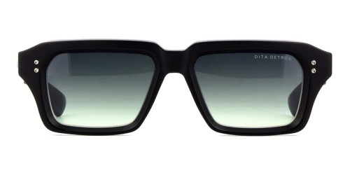 Dita DETRON DTS459-A - 02 - 52 Okulary przeciwsłoneczne Czarny Kanciaste