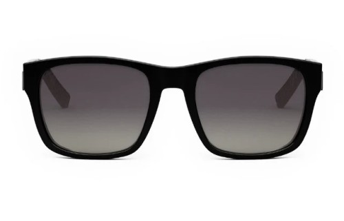 Dior DIOR B23 S2F - 10P3 - 58 Okulary przeciwsłoneczne Czarny Kanciaste