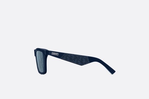 Dior DIOR B27 S1I - 30B8 A - 56 Okulary przeciwsłoneczne Niebieski Kanciaste