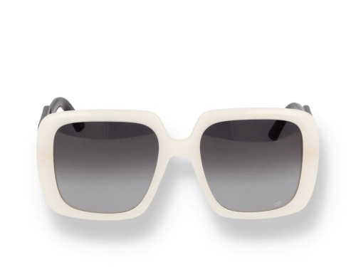 Dior DIORBOBBY S2U - 99A1 A - 55 Okulary przeciwsłoneczne Kanciaste