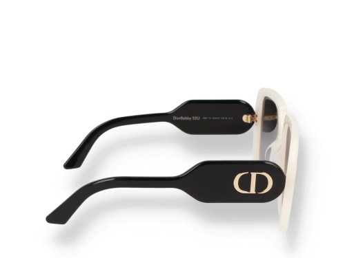 Dior DIORBOBBY S2U - 99A1 A - 55 Okulary przeciwsłoneczne Kanciaste