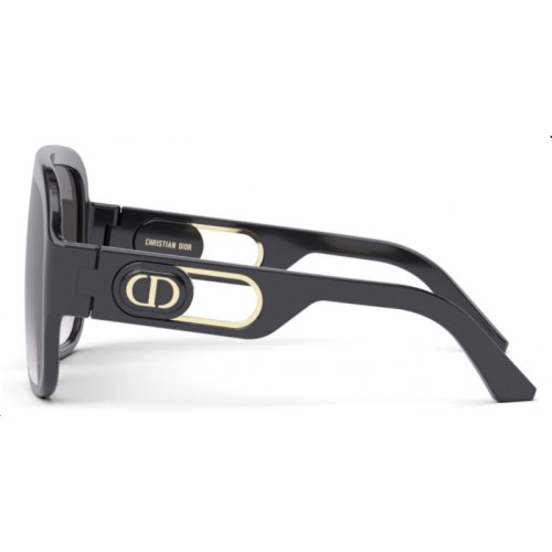 Dior DIORBOBBYSPORT M1U - 10A1 Okulary przeciwsłoneczne Czarny Płaska góra