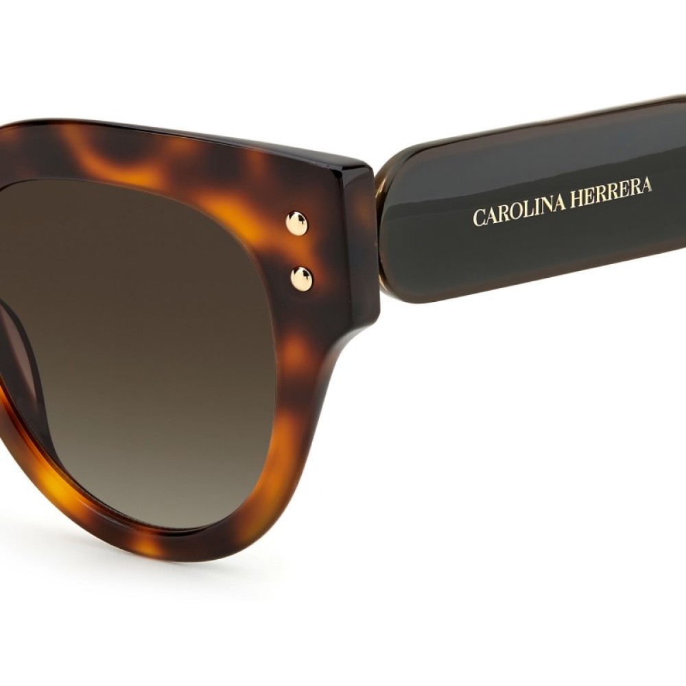 Carolina Herrera CH0008/S - 05LHA - 52 Okulary przeciwsłoneczne Pillow (zaokrąglony)