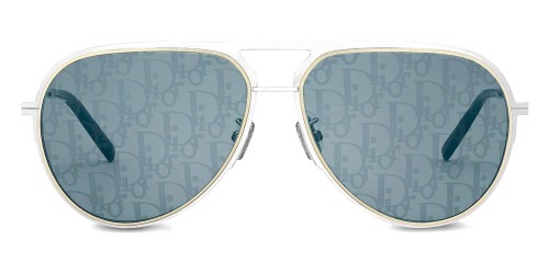 Dior DIORESSENTIAL A2U - F0I8 A - 60 Okulary przeciwsłoneczne Srebrny Pilotki (aviator)