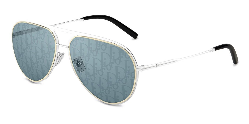 Dior DIORESSENTIAL A2U - F0I8 A - 60 Okulary przeciwsłoneczne Srebrny Pilotki (aviator)