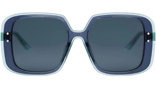 Dior DIORHIGHLIGHT S3F - 30B0 A - 56 Okulary przeciwsłoneczne Niebieski Kwadratowy