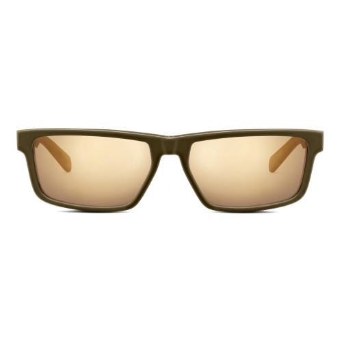 Dior DIORIDER S2U - 55F8 A - 57 Okulary przeciwsłoneczne Zielony Kanciaste