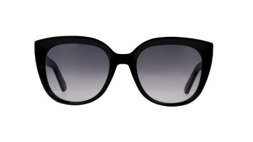 Dior DIORMIDNIGHT R1I - 10A1 A - 54 Okulary przeciwsłoneczne Czarny Pillow (zaokrąglony)
