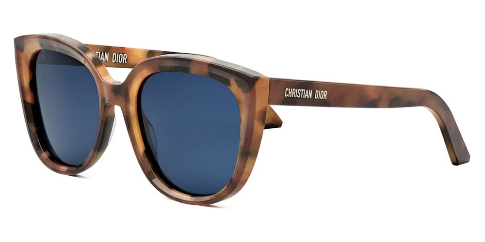 Dior DIORMIDNIGHT R1I - 26B0 A - 54 Okulary przeciwsłoneczne Havana Pillow (zaokrąglony)