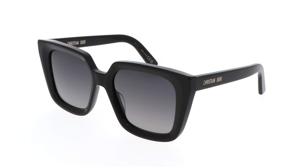 Dior DIORMIDNIGHT S1I - 10A1 A - 53 Okulary przeciwsłoneczne Czarny Kwadratowy