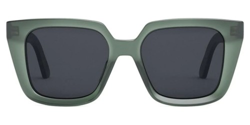 Dior DIORMIDNIGHT S1I - 56A0 A - 53 Okulary przeciwsłoneczne Zielony Kwadratowy