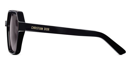 Dior DIORMIDNIGHT S2F - 10A0 A - 56 Okulary przeciwsłoneczne Czarny Kanciaste