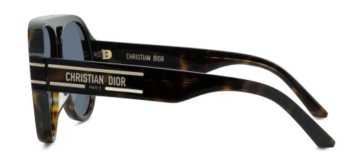 Dior DIORSIGNATURE A1U - 20B0 A - 58 Okulary przeciwsłoneczne Havana Pilotki (aviator)