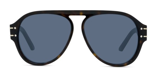Dior DIORSIGNATURE A1U - 20B0 A - 58 Okulary przeciwsłoneczne Havana Pilotki (aviator)