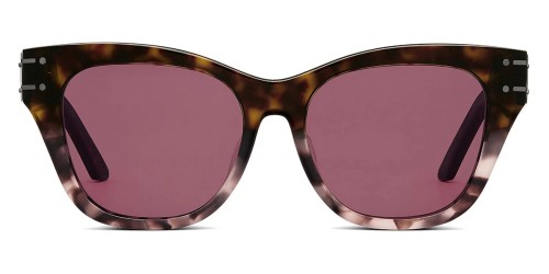 Dior DIORSIGNATURE B6F - 25D0 A - 55 Okulary przeciwsłoneczne Havana Pillow (zaokrąglony)