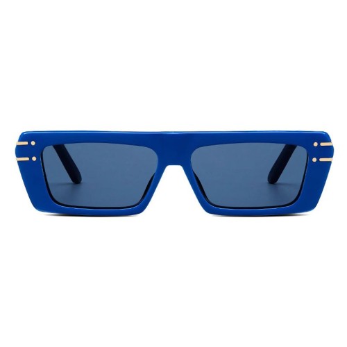 Dior DIORSIGNATURE S2U - 30B0 A - 54 Okulary przeciwsłoneczne Niebieski Kanciaste