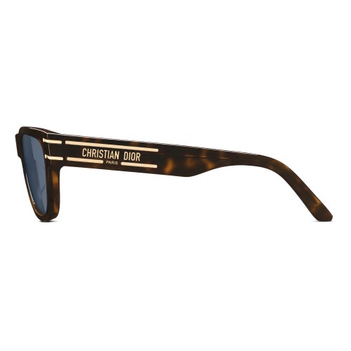 Dior DIORSIGNATURE S6U - 20B0 A - 54 Okulary przeciwsłoneczne Havana Kanciaste