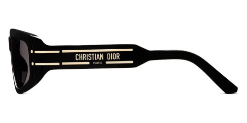 Dior DIORSIGNATURE S9U - 10A0 A - 56 Okulary przeciwsłoneczne Czarny Kanciaste