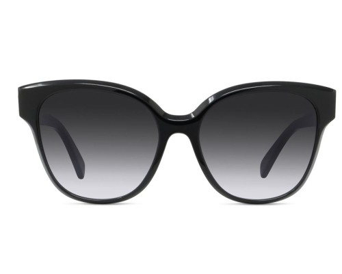 Celine CL40204F - 01W - 58 Okulary przeciwsłoneczne Czarny Pillow (zaokrąglony)
