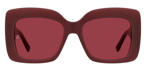 Elie Saab ES094/S - C9A 4S - 55 Okulary przeciwsłoneczne Burgundija Kanciaste