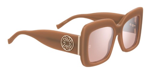 Elie Saab ES094/S - FWM 2S - 55 Okulary przeciwsłoneczne Brązowy Kanciaste