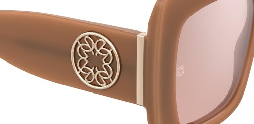 Elie Saab ES094/S - FWM 2S - 55 Okulary przeciwsłoneczne Brązowy Kanciaste
