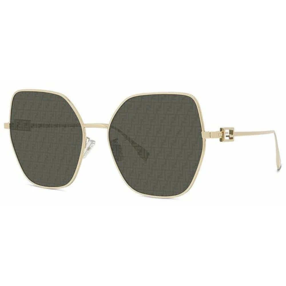 Fendi FE40033U - 10C - 59 Okulary przeciwsłoneczne Złoty Motyl