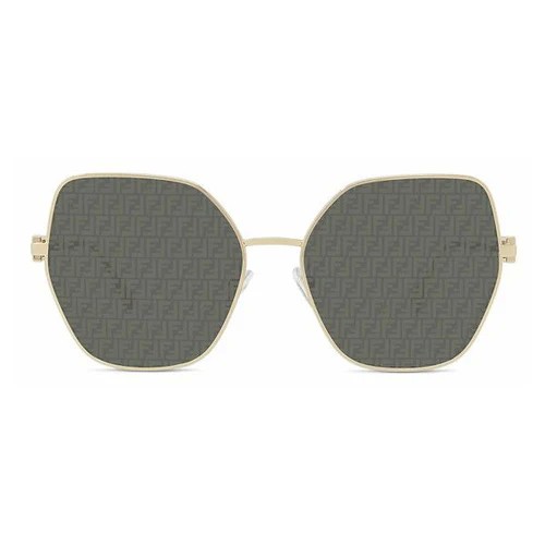 Fendi FE40033U - 10C - 59 Okulary przeciwsłoneczne Złoty Motyl